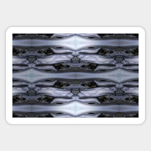 Gray Lattice with Stone Texture Sticker